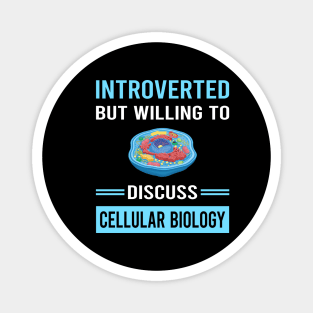 Introverted Cell Cellular Biology Biologist Magnet